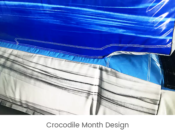 Crocodile month design