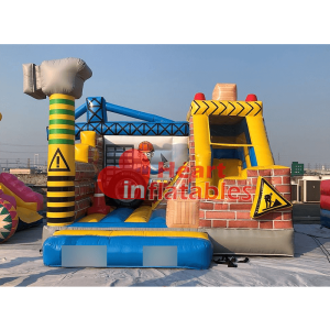 construction theme bouncy castle