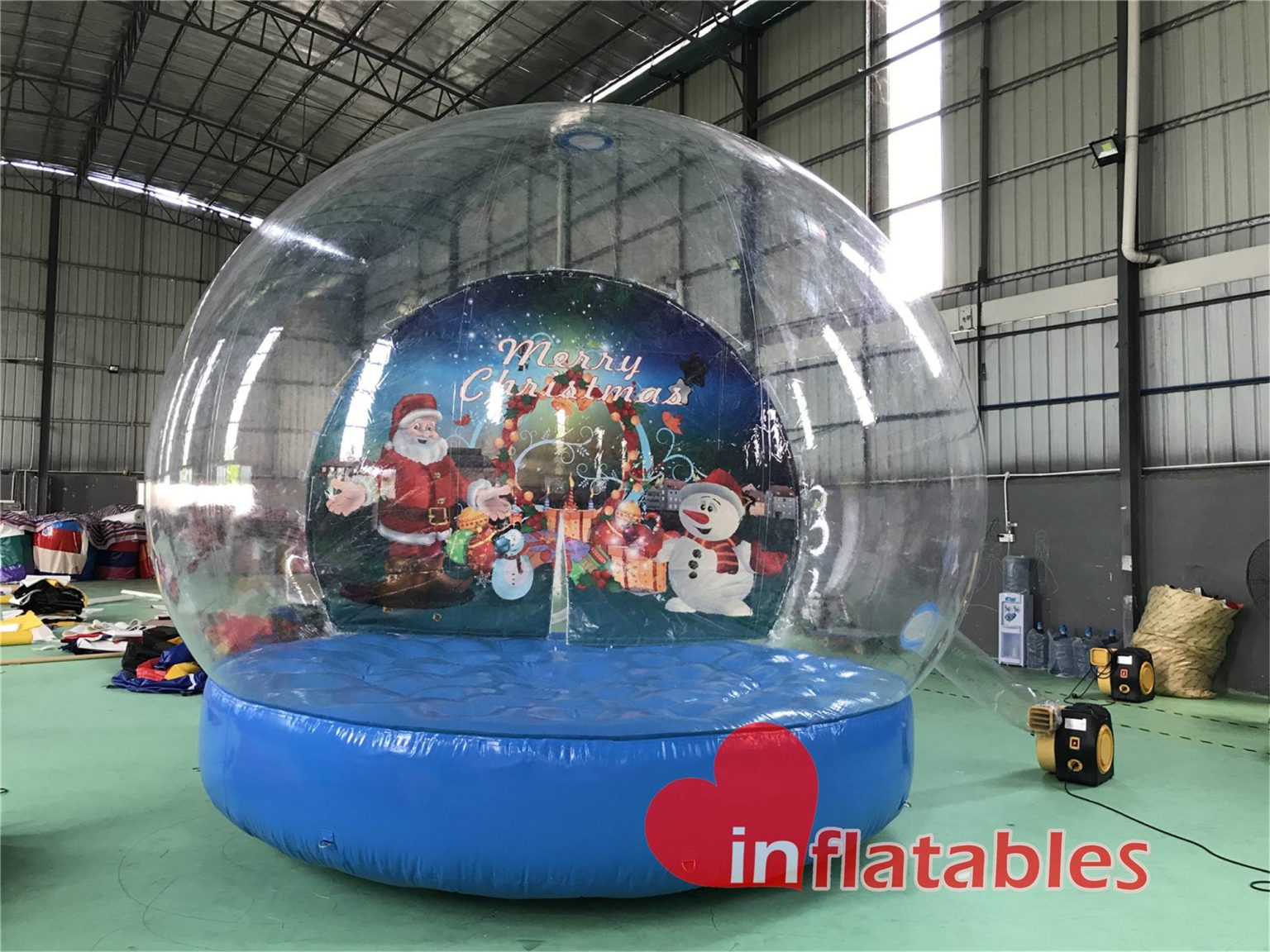 Inflatable snow globe Heart Inflatables Factory