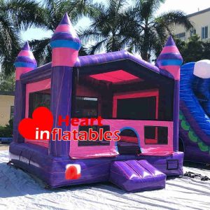 Purple pink Bouncy Castle