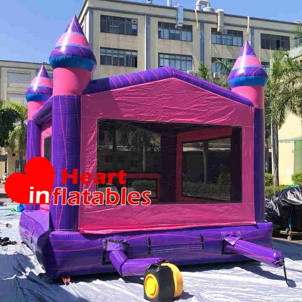 Purple pink Bouncy Castle