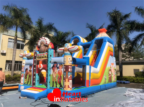 20ft Tribe Dual Lane Water Slide