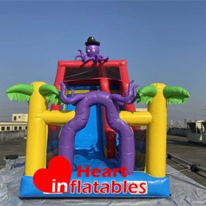 16ft Octopus Single Lane Water Slide