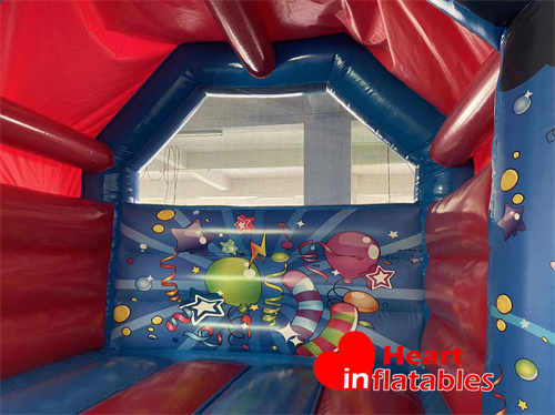 Blue Balloon Jump Bed 12ft x 12ft x 10ft