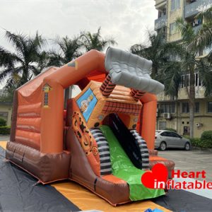 Digger Bouncy Slide 13ft x 18ft x 10ft