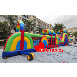 68ft Rainbow Obstacle Course