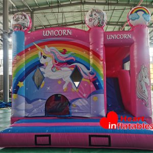 Unicorn Bouncy Slide 18ft x 15ft x 12.5ft