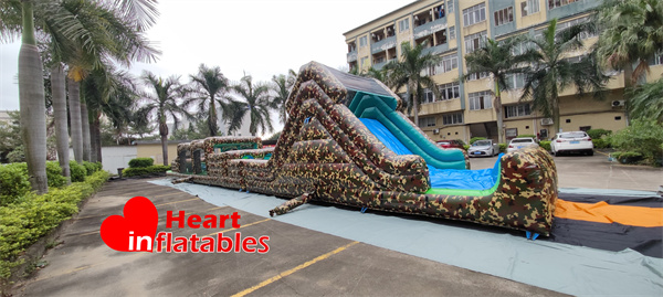 Camouflage Obstacle Couse 21.3mL x 3.3mW x 4mH