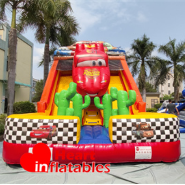 Car Dual Lane Dry Water Slide 8mL x 4.5mW x 8.5mH