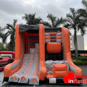 Inflatable Ninja Wall with Jump Base