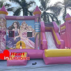 Barbie Bouncy Slide 17ft x 15ft