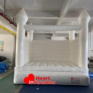 Pure White Bouncer House 13ft x 13ft x 13ft