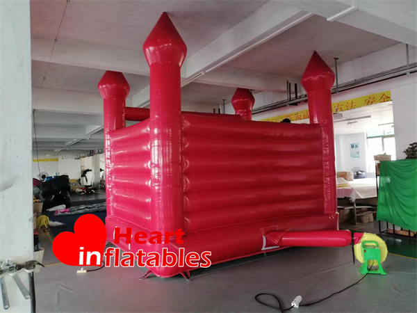 Pure Red Bouncer House 13ft x 13ft x 13ft