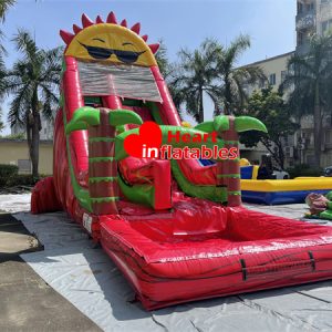 18ft Red Sun Water Slide