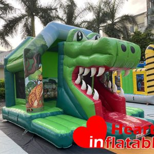 Crocodile Bouncy Slide 17ft x 13ft