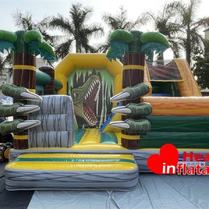 Dinosaur Bouncy Slide 15ft x 14ft