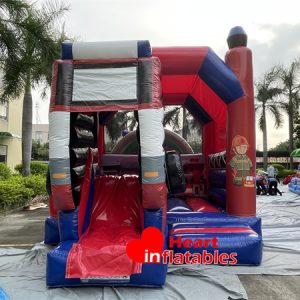 Fire Truck Bouncy Slide 17ft x 13ft