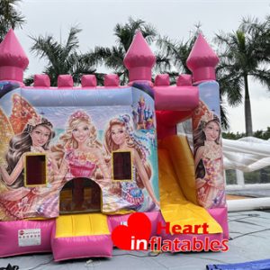 Barbie Bouncy Slide 15ft x 15ft