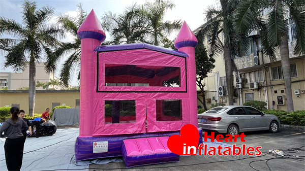 Pink Purple Bouncy Castle 13ft