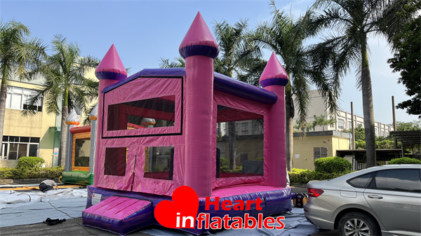 Pink Purple Bouncy Castle 13ft