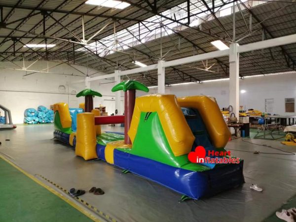 10m Long Tropical Water Obstacle Course