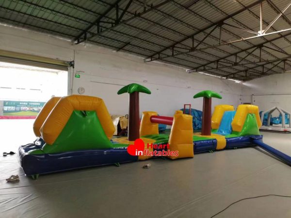 10m Long Tropical Water Obstacle Course