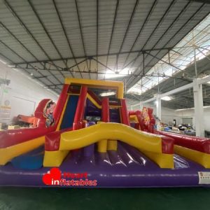16ft Obstacle Course Dry Slide