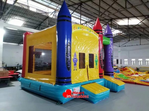 Crayon Bouncy Slide 15ft x 15ft