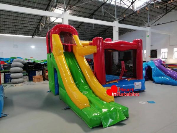 Red Green Bouncy Slide 13ft x 12ft