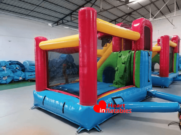 Red Green Bouncy Slide 13ft x 12ft