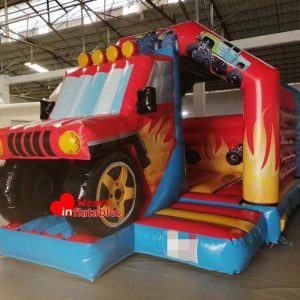 Car Wheel Bouncy Slide 5.1m x 3.7m