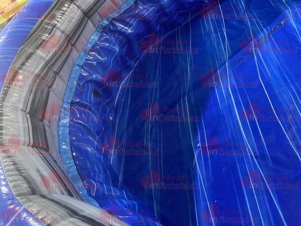 20ft Marble Blue Water Slide
