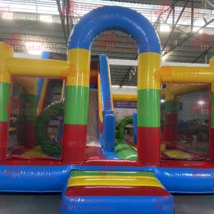 Colorful Bouncy Slide 6m x 5m