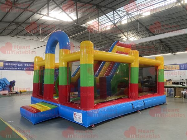 Colorful Bouncy Slide 6m x 5m
