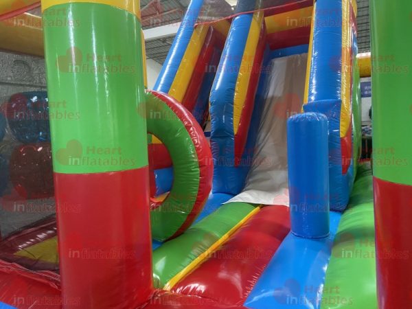 Colorful Bouncy Slide 6m x 5m