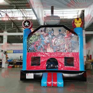 13ft x 13ft Superhero Bouncy Castle
