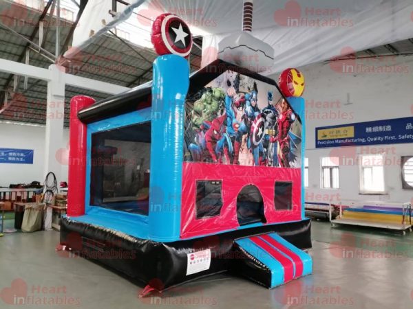 13ft x 13ft Superhero Bouncy Castle