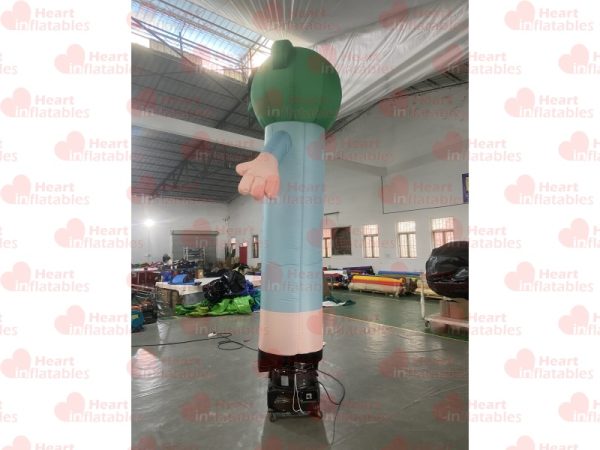 3.2m height Inflatable Green Head Air Dancer3.2m height Inflatable Green Head Air Dancer