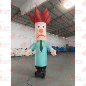 3.2m height Inflatable Red Head Air Dancer