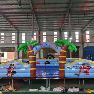 8m x 6m Inflatable Pirate Fence