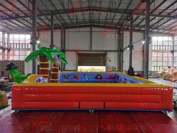 8m x 6m Inflatable Pirate Fence