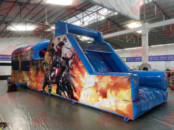 Avengers Obstacle Course 41.3ft x 11ft x 15.7ft