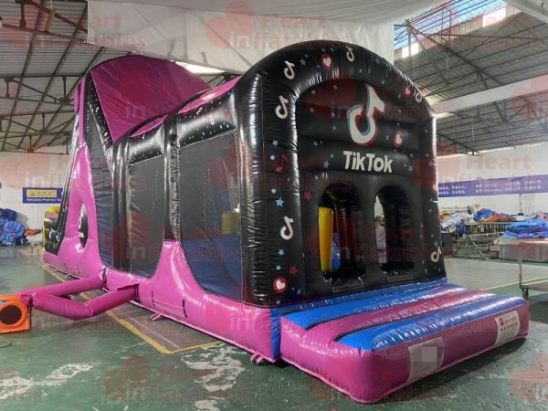 Tik Tok Obstacle Course 42.5ft x 11ft x 17ft