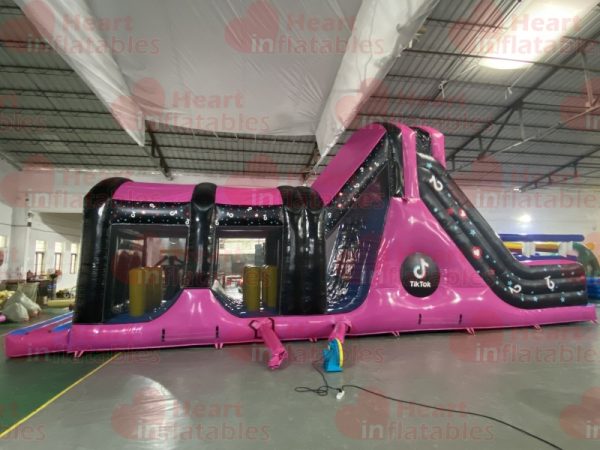 Tik Tok Obstacle Course 42.5ft x 11ft x 17ft