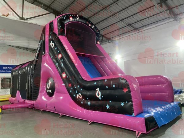 Tik Tok Obstacle Course 42.5ft x 11ft x 17ft