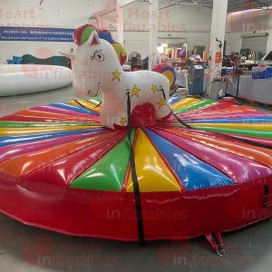 5m x 5m Inflatable Unicorn Rope Pulling Game