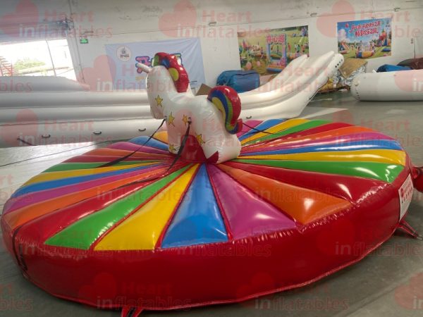 5m x 5m Inflatable Unicorn Rope Pulling Game