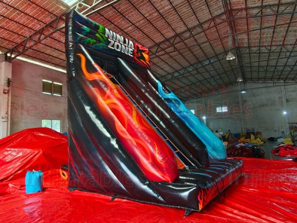 Novelty Ladder Inflatable 4m x 4m Inflatable Ladder Climbing Game - Heart Inflatables Factory
