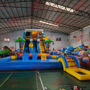 22ft Yellow Duck Water Slide