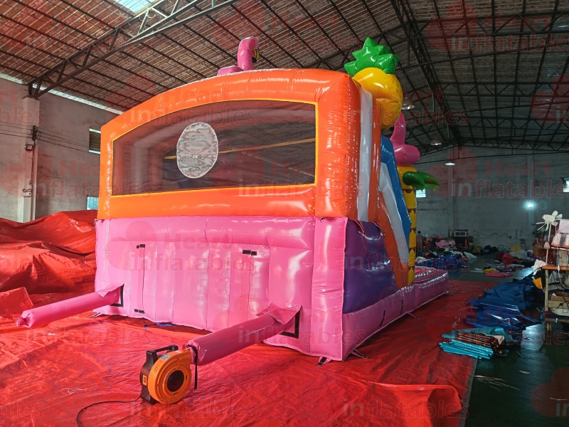 Inflatable Flamingo Water Slide with Pool4 Inflatable Flamingo Water Slide with Pool